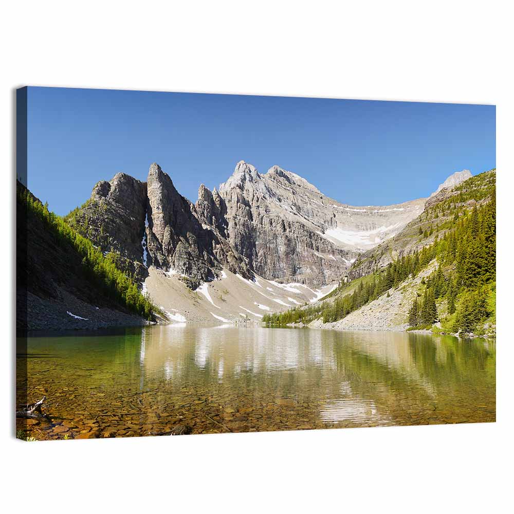 Lake Agnes Reflection Wall Art