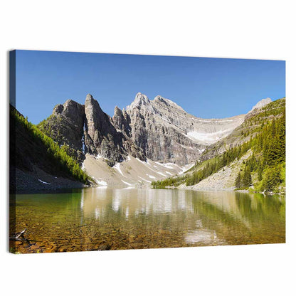 Lake Agnes Reflection Wall Art