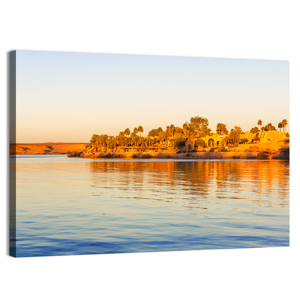Lake Nasser Golden Hour Wall Art