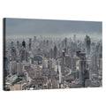 Shanghai Layered Skyline Wall Art