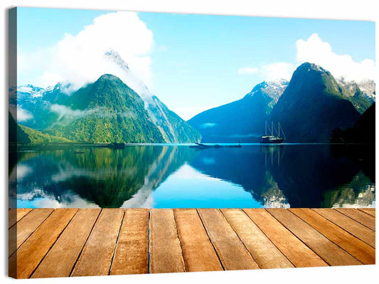 Mitre Peak at Milford Sound Wall Art