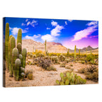 Arizona Saguaro Sunset Wall Art