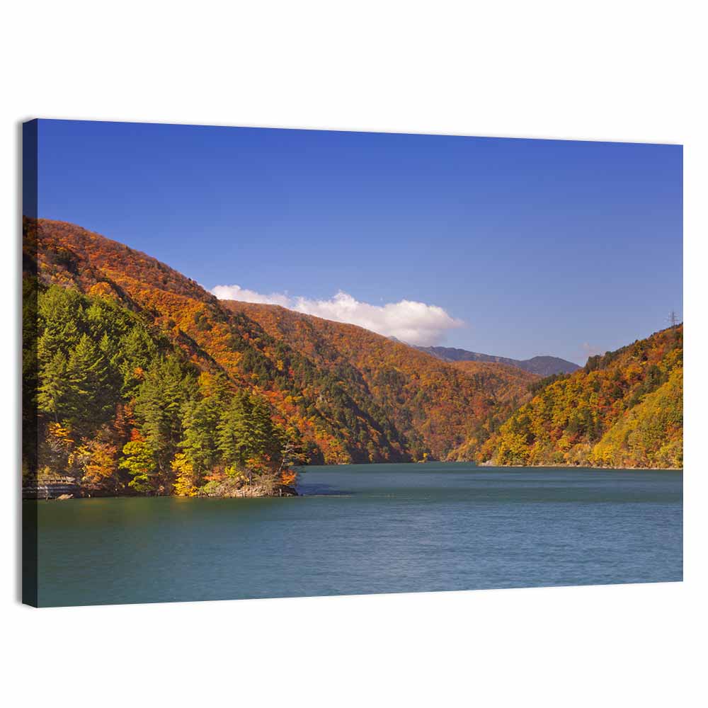 Autumn at Azusa Lake Wall Art