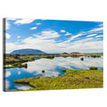 Lake Myvatn Reflection Wall Art