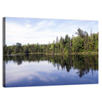 Peck Lake Shoreline Reflection Wall Art