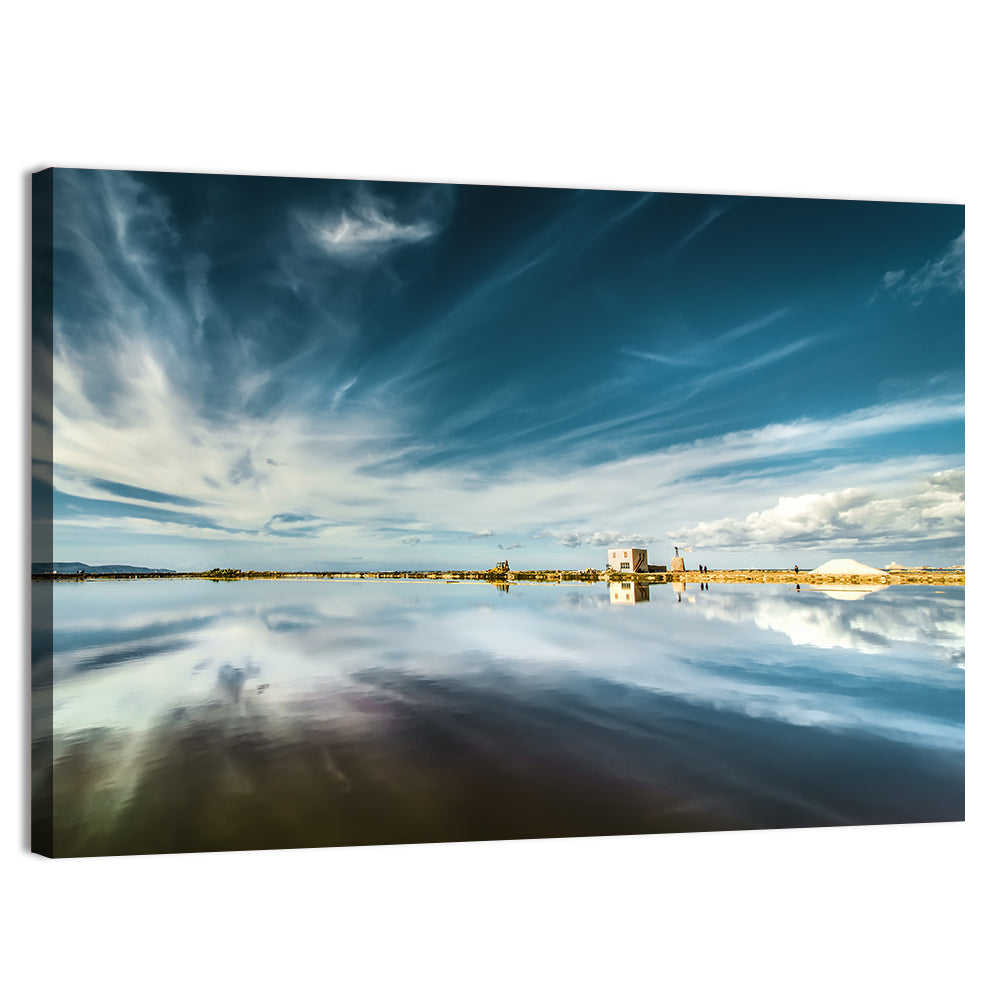 Nubia Salt Pans Reflection Wall Art