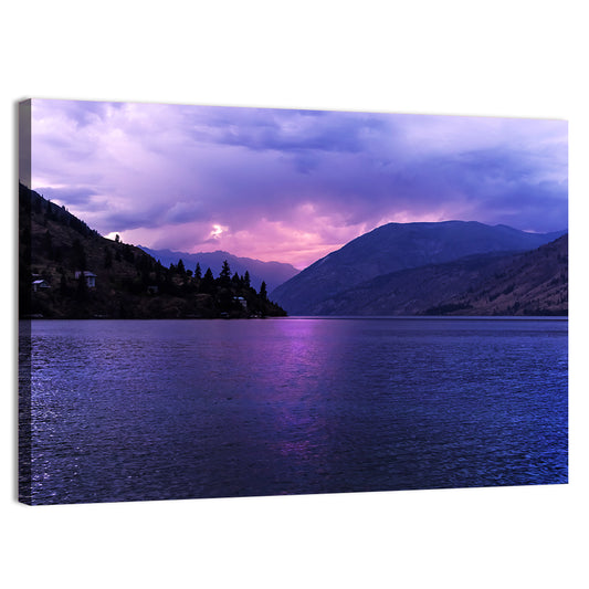 Lake Chelan Sunset Wall Art