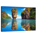 Ko Tapu Limestone Stack, Phang Nga Wall Art