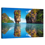 Ko Tapu Limestone Stack, Phang Nga Wall Art