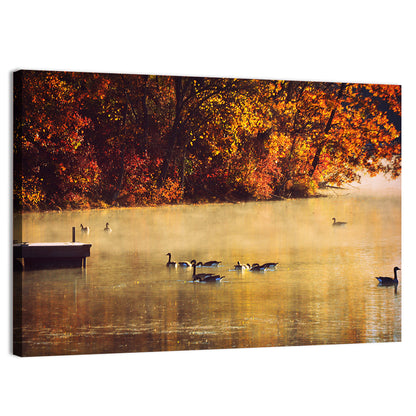 Governor Dodge Misty Lake Wall Art
