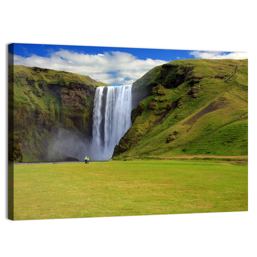 Skógafoss Waterfall Wall Art