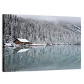 Lake Louise Winter Reflection Wall Art