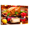 Roasted Turkey Holiday Still Life Wall Art