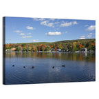 Greenwood Lake Autumn Landscape Wall Art
