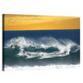 Windsurfer at Golden Wave Wall Art