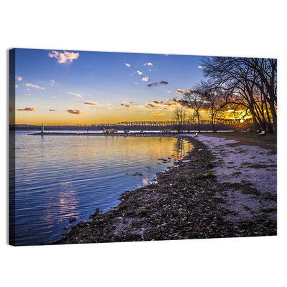 Onondaga Lake Sunset Wall Art