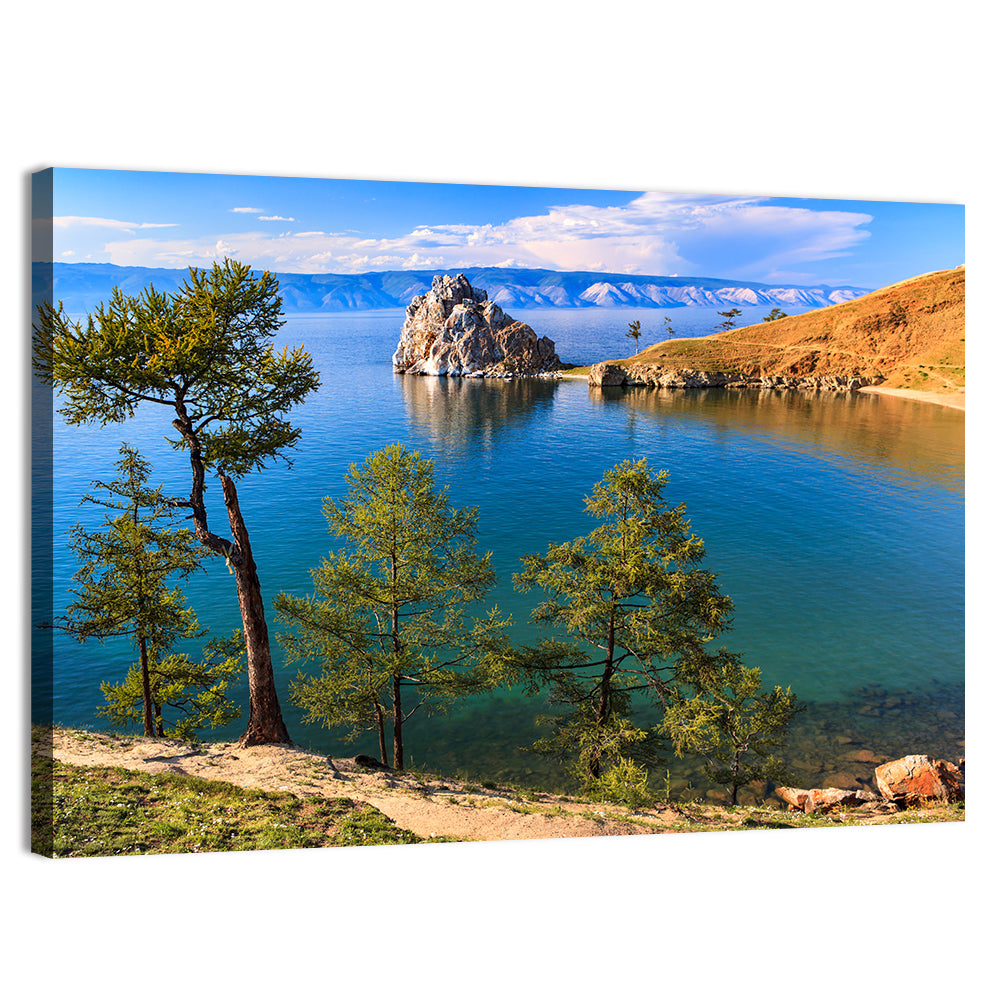 Shamanka Rock, Lake Baikal Wall Art