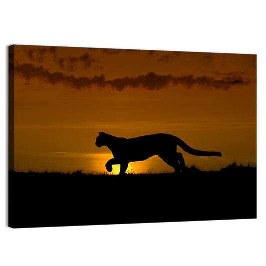 Wild Cougar Wall Art