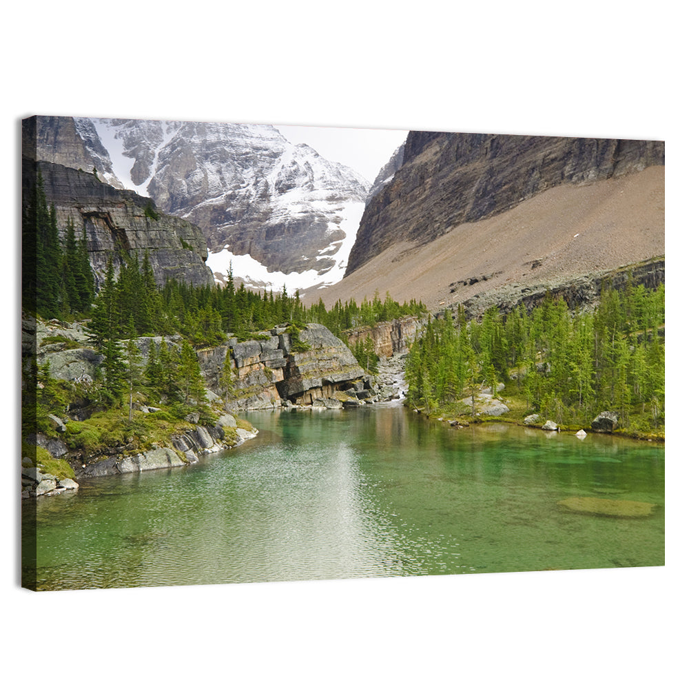Lake Oesa Alpine View Wall Art