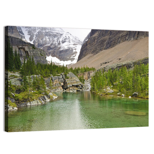 Lake Oesa Alpine View Wall Art