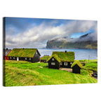 Saksun Village Landscape Wall Art