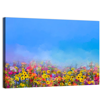 Daisy Flowers Wall Art