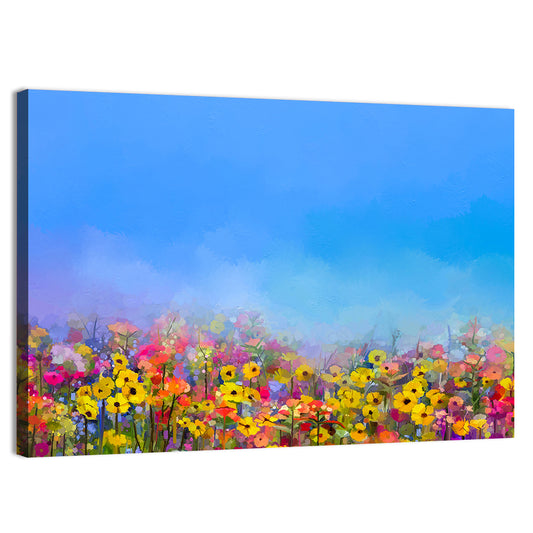 Daisy Flowers Wall Art