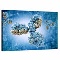 Y-shaped Antibody Illustration Wall Art