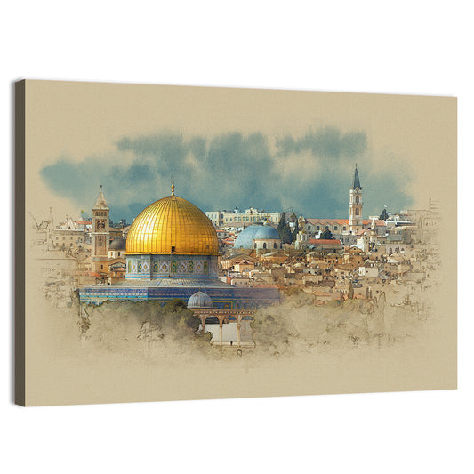 Dome Of The Rock Jerusalem Wall Art