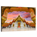 Marble Temple at Sunset Wall Art