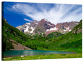 Maroon Bells Reflections at Maroon Lake Wall Art