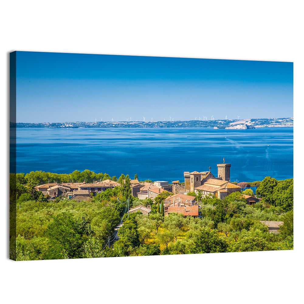 Bolsena Village Overlook Wall Art