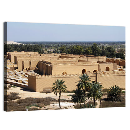 Babylon Palace Ruins Wall Art