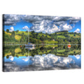 Sailboats on Ullswater Wall Art