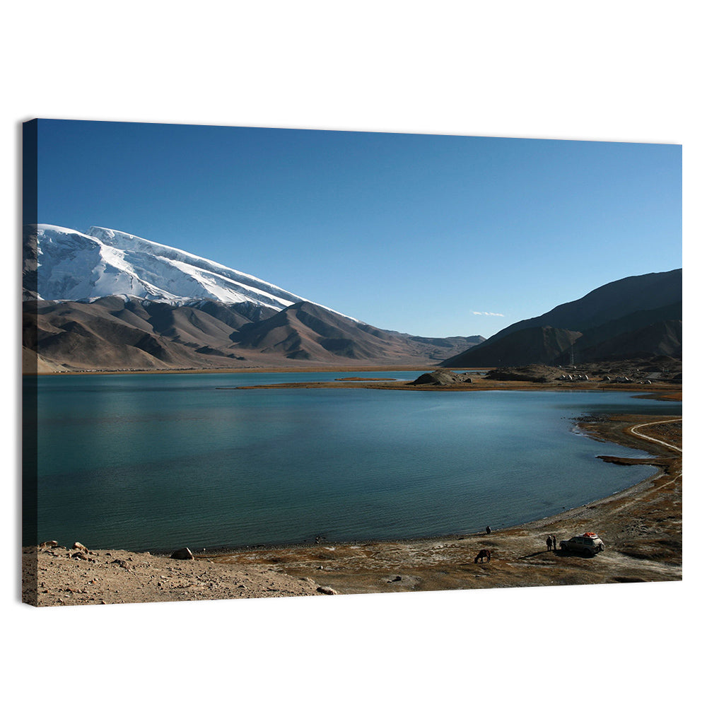 Muztahgata and Karakul Lake Wall Art