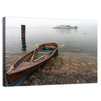 Rowboat on Lake Orta Wall Art