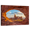 Turret Arch Through North Window Wall Art