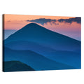 Twilight Mountain Range Wall Art