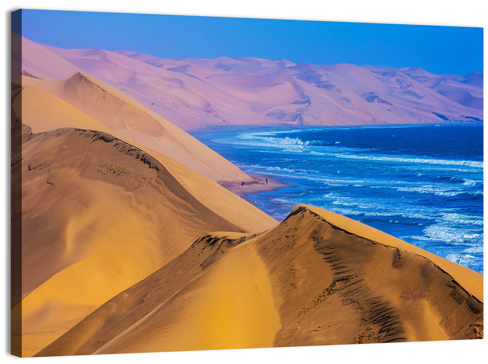 Sandwich Harbour Dunes Meet the Atlantic Wall Art
