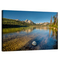 Morning Light at Stanley Lake Wall Art
