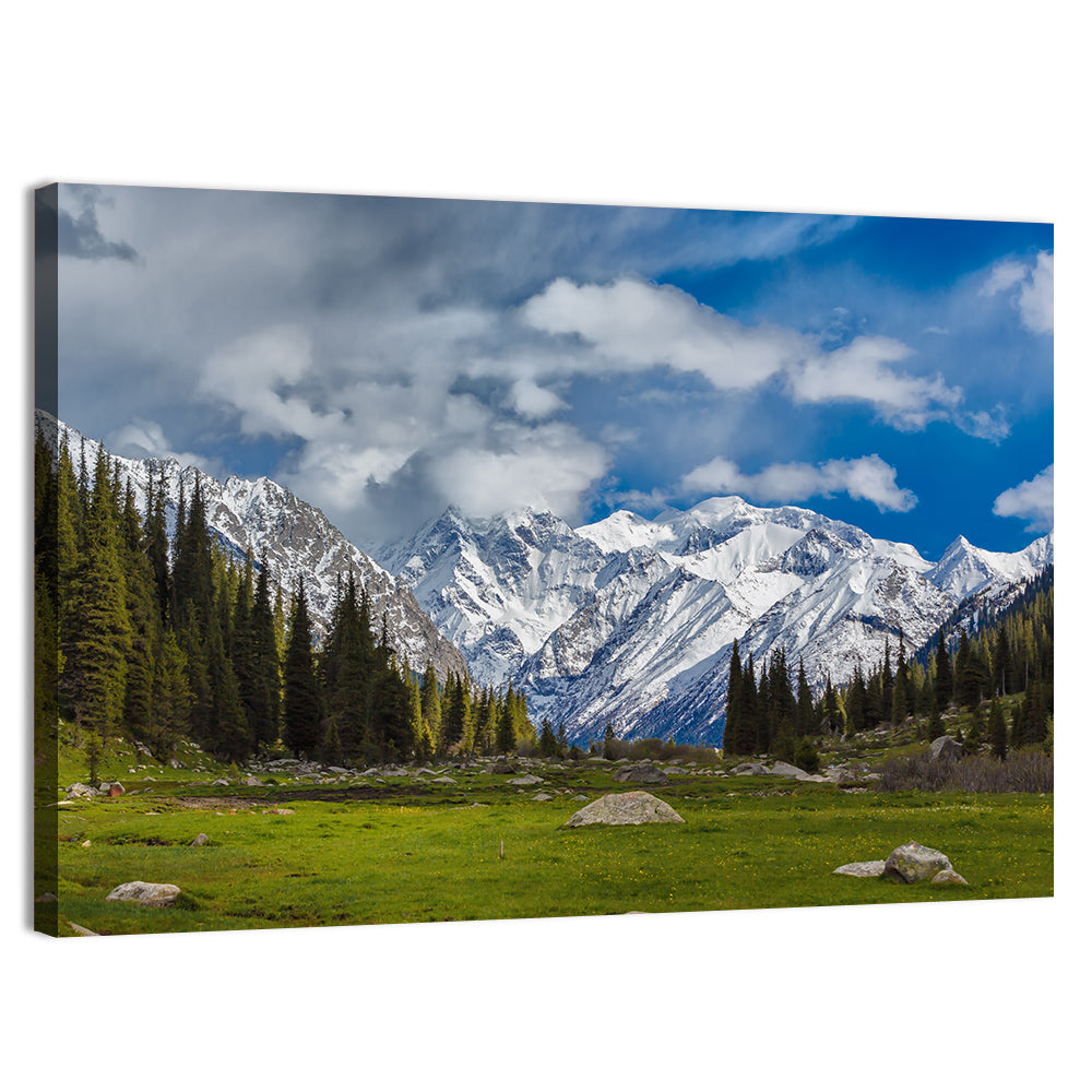 Ala Archa Meadow and Peaks Wall Art