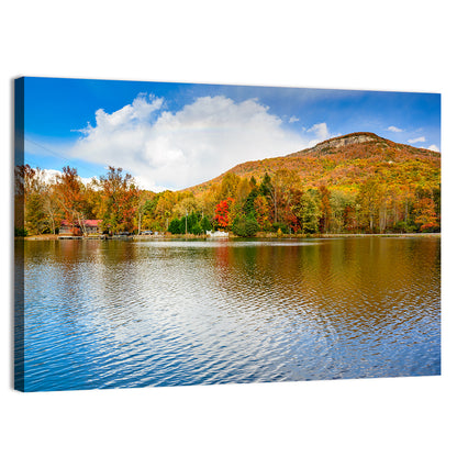 Yonah Mountain Lake View Wall Art