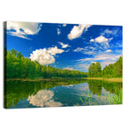 Kurtna Lake Reflection Wall Art