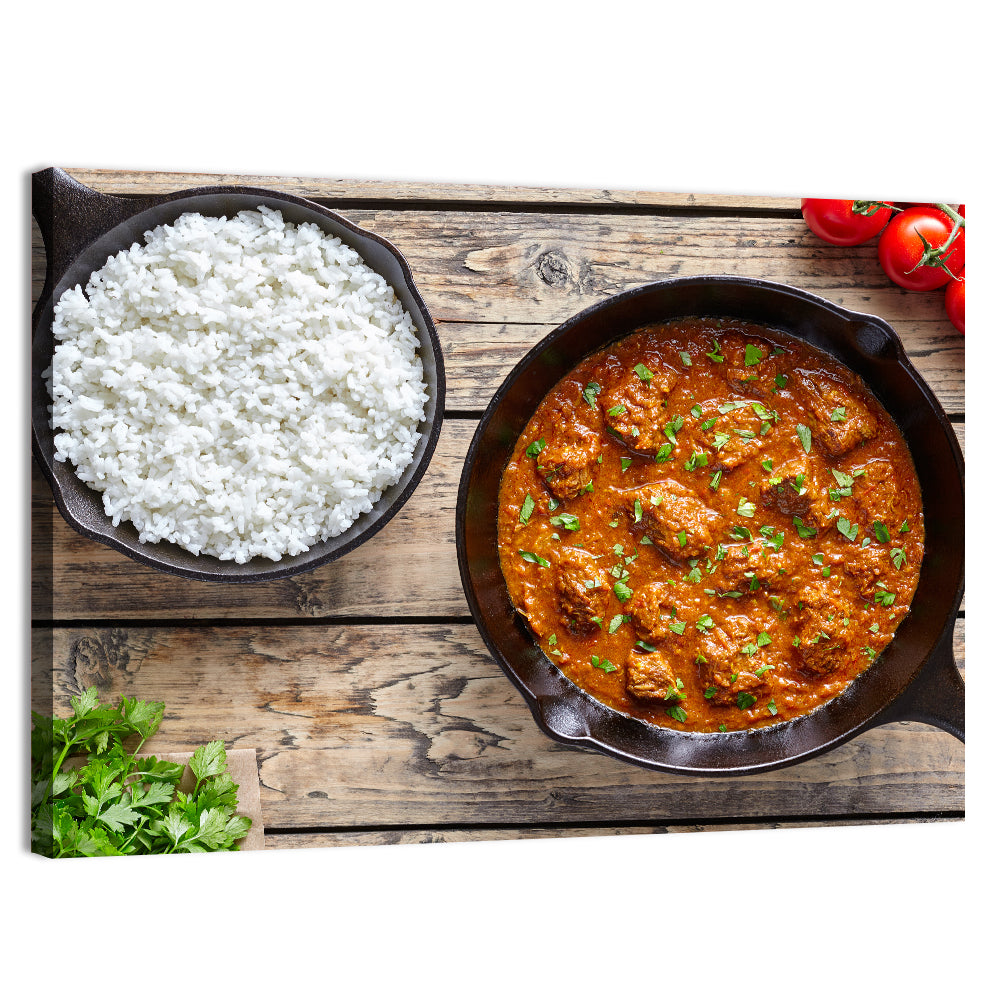 Rustic Beef Curry Wall Art