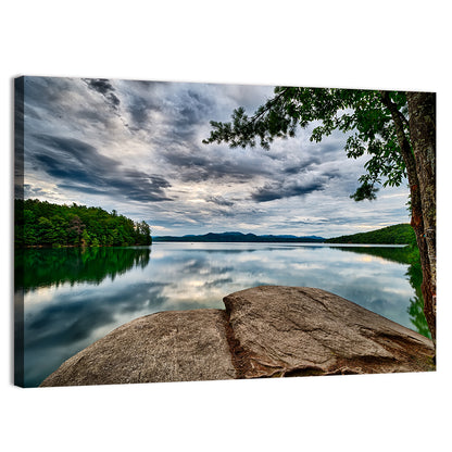 Lake Jocassee Reflections Wall Art