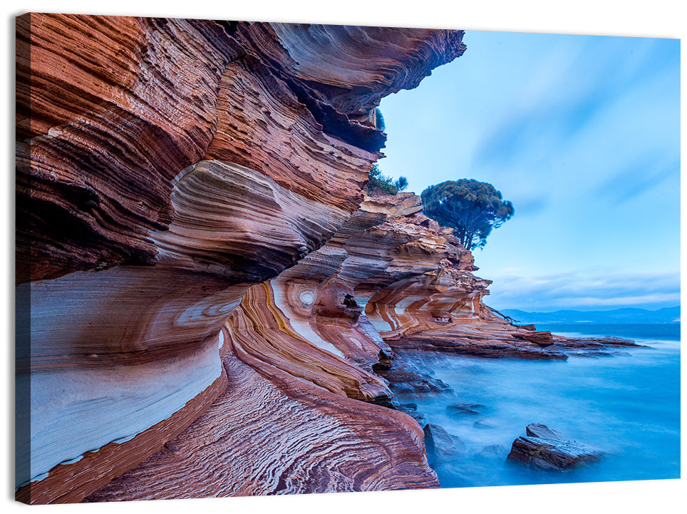 Painted Cliffs, Maria Island Wall Art