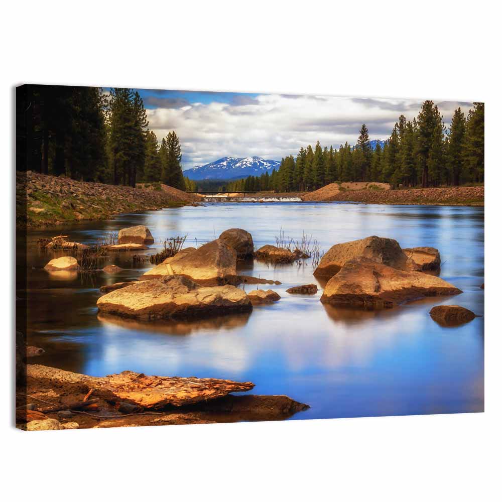 Lake Almanor Reflections Wall Art