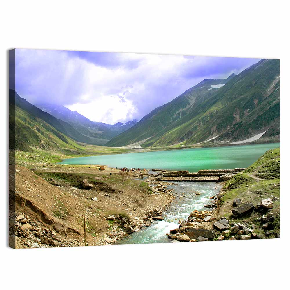 Saif-ul-maluk Lake View Wall Art