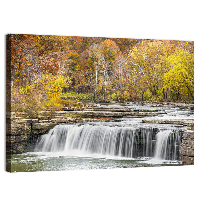 Lower Cataract Waterfall Wall Art as a canvas print