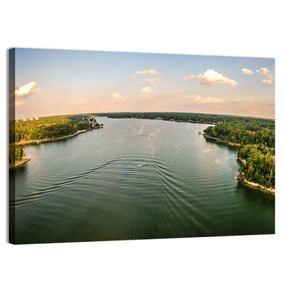 Lake Wylie Golden Hour Wall Art